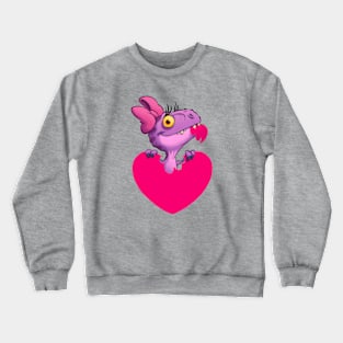 Dino Love Crewneck Sweatshirt